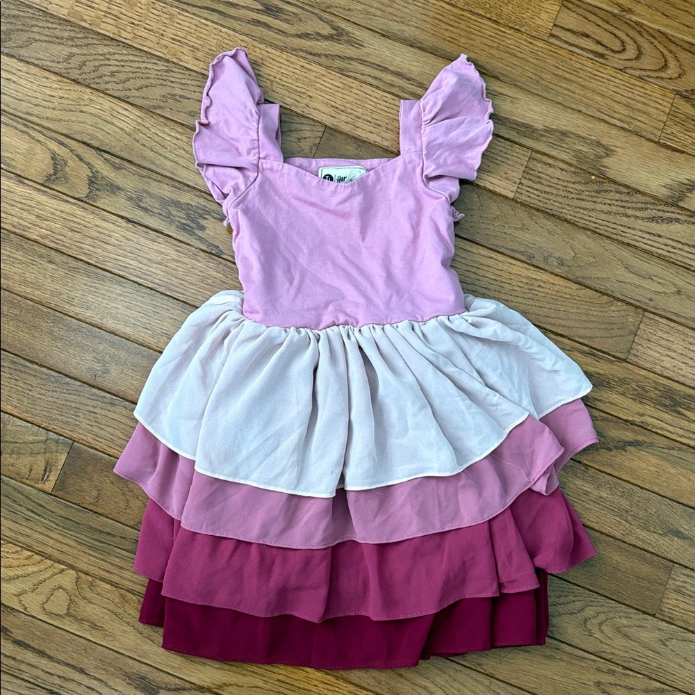 Taylor Joelle Hermione Pink Dress